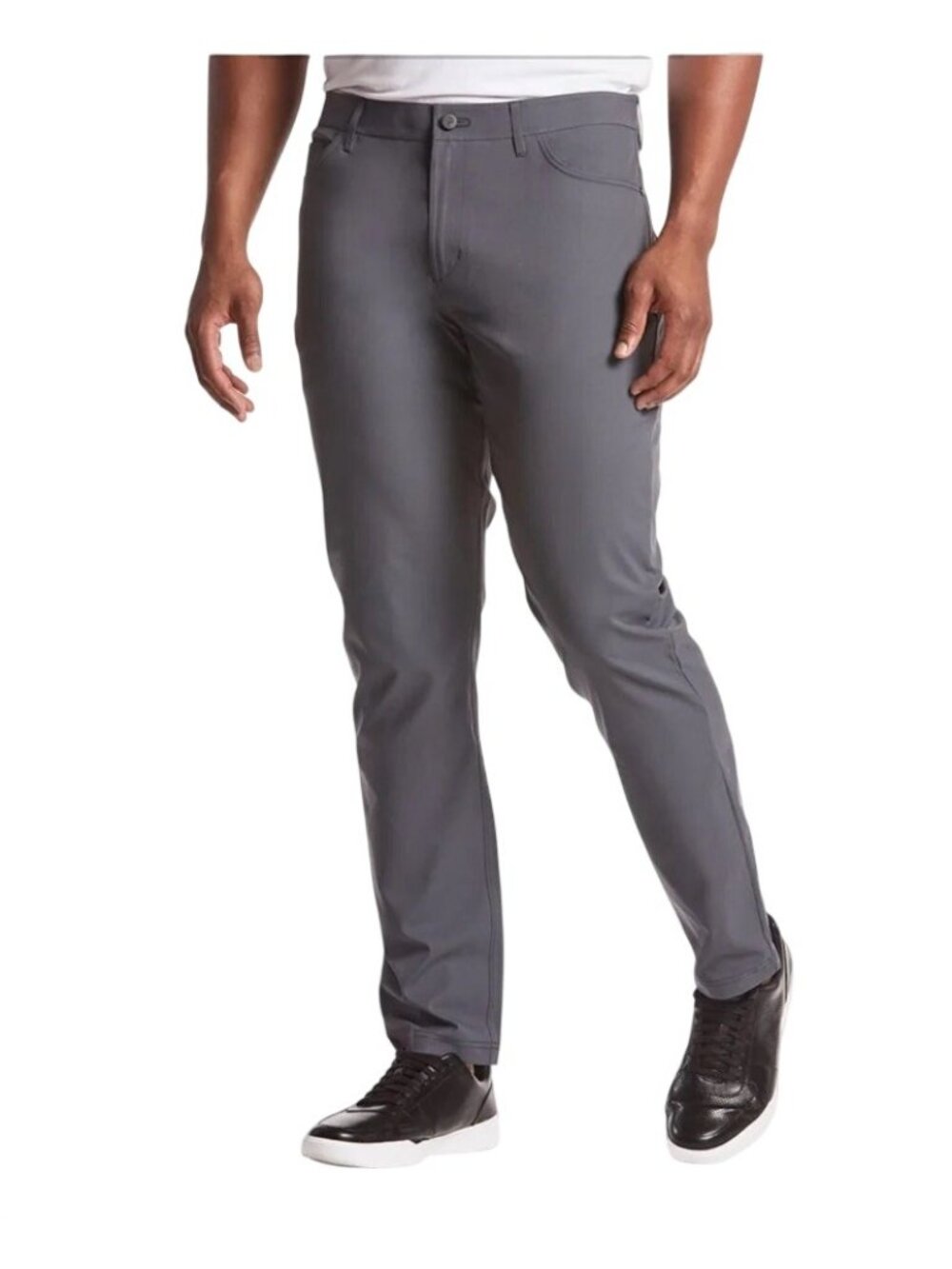 Public Rec Pants Mens 32x30 Gray Workday Chino Stretch Performance Travel Casual